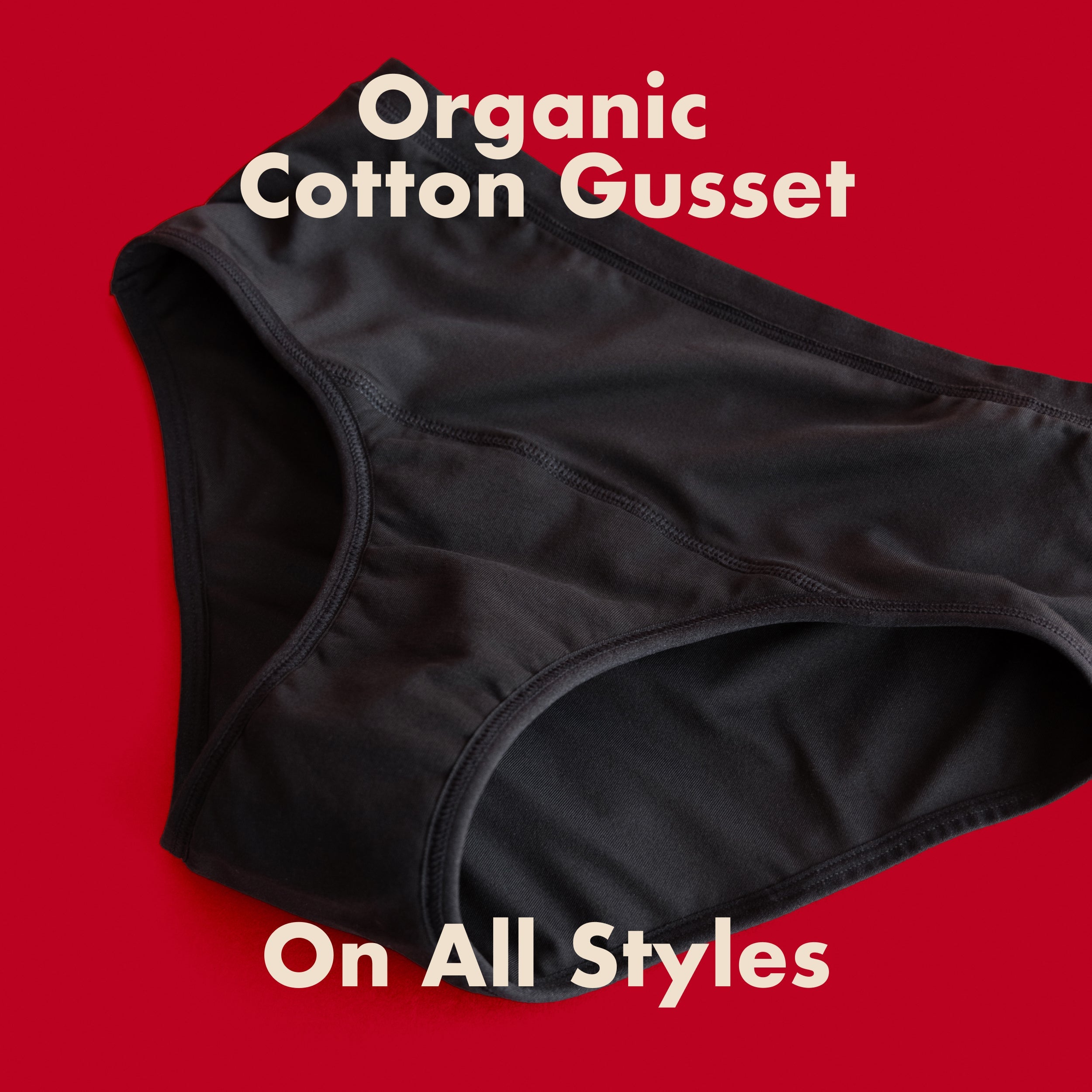 The Thong Period. in Microfiber For Light Flows.